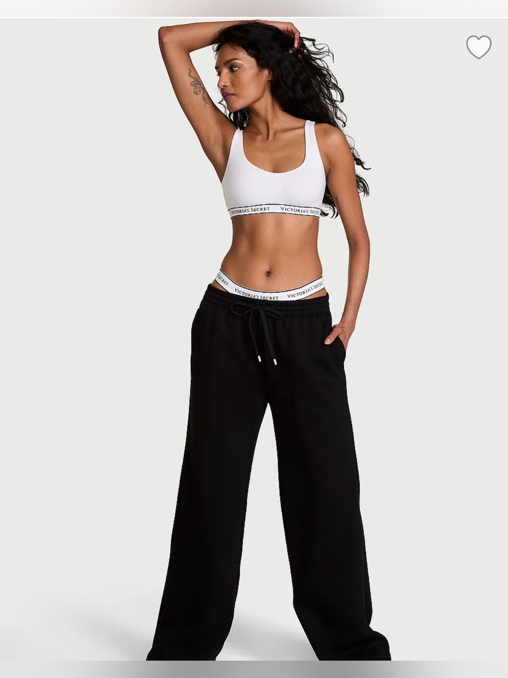 Victoria’s Secret Fleece Wide-Leg Sweatpant
